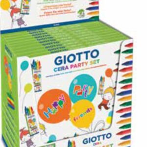 Κηρομπογιές Giotto Party Gifts 10 πακέτα τεσσάρων τμχ.