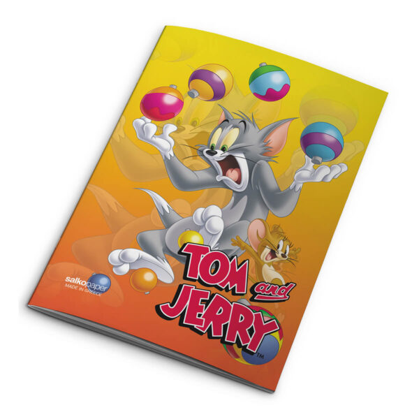 Τετράδιο Salko Καρφίτσα Tom & Jerry 40φ.