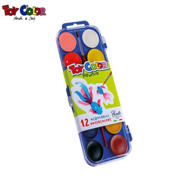 Νεροχρώματα Toy Color 12 Χρωμάτων